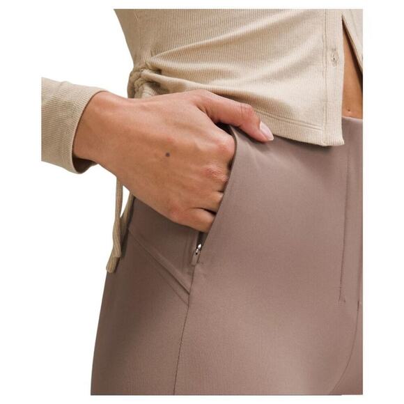 Lululemon Smooth Fit Pull-On High-Rise Pant - New With Tags, Taupetastic, Size 0 - Picture 6 of 13
